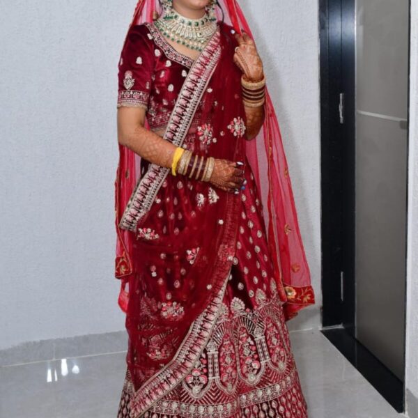 Lehenga on rent