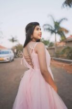 Blush Pink Tulle Gown