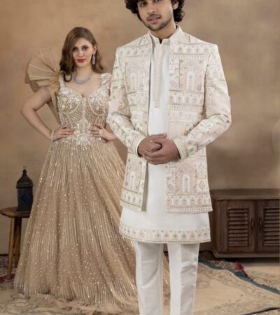 Ivory Regal Indo-Western